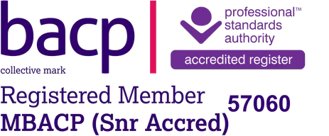 British Association for Counselling and Psychotherapy (BACP): Senior Accredited Psychotherapist, MBACP (Snr Accred), register 57060