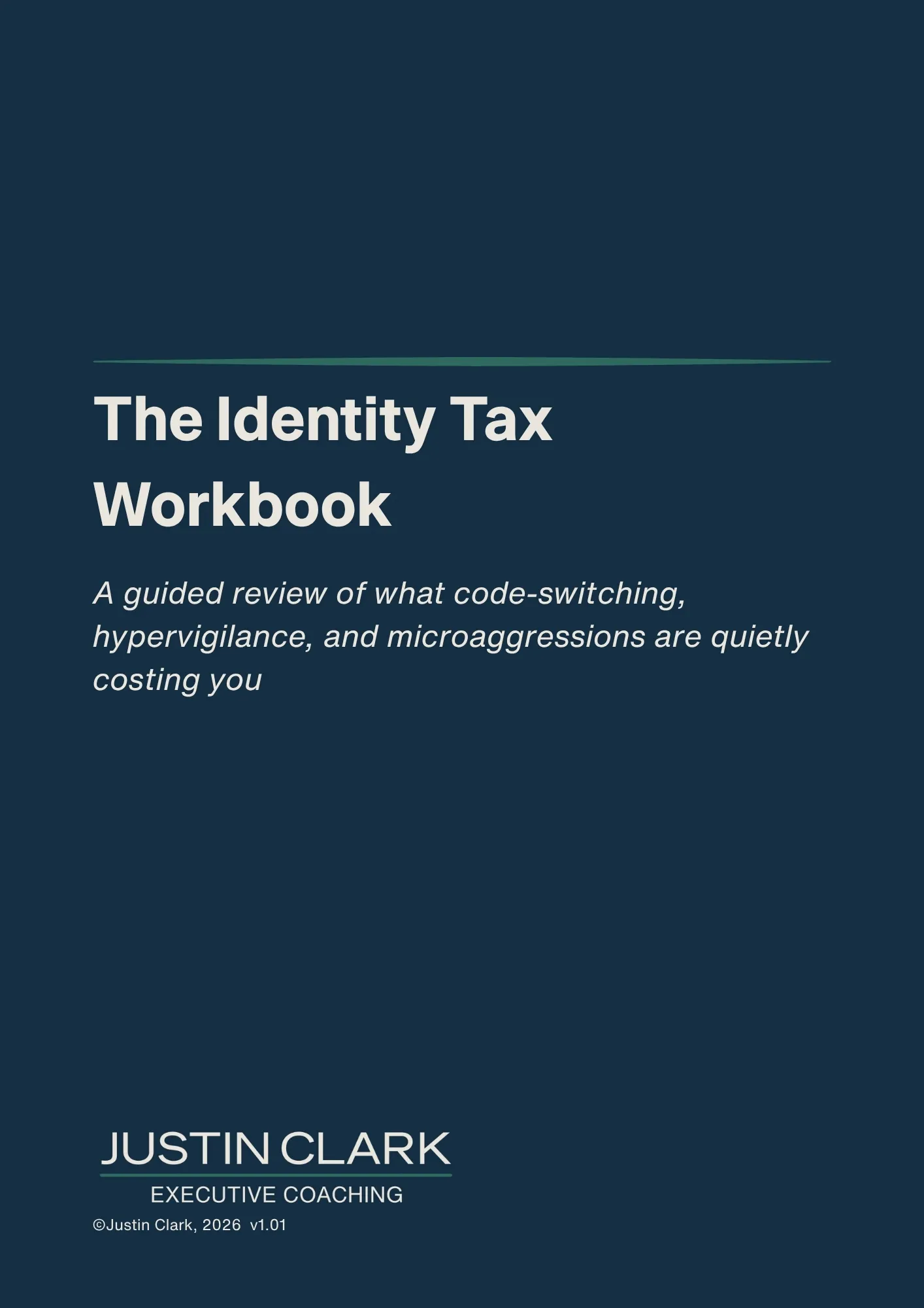Cover of The Identity Tax Workbook